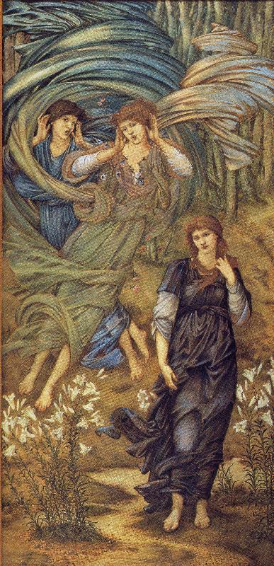 Edward Burne-Jones Sponsa de Libano China oil painting art